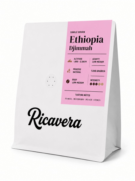 Ethiopia Djimmah Natural Yöresel Kahve