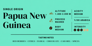 Papua New Guinea Ax  Yöresel Kahve