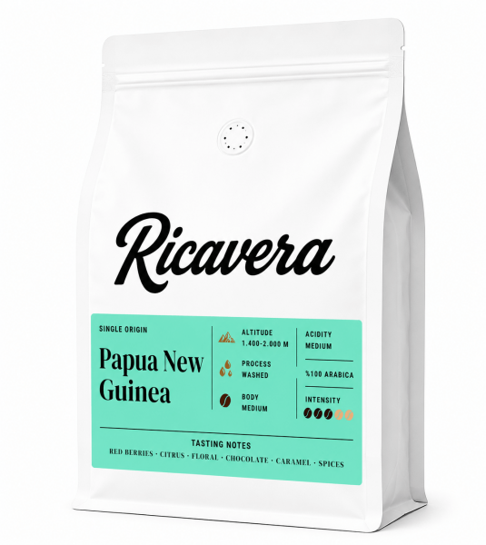 Papua New Guinea Ax Yöresel Kahve
