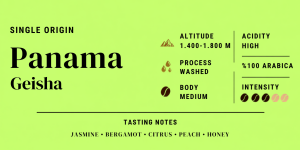 Panama Geisha Yöresel Kahve